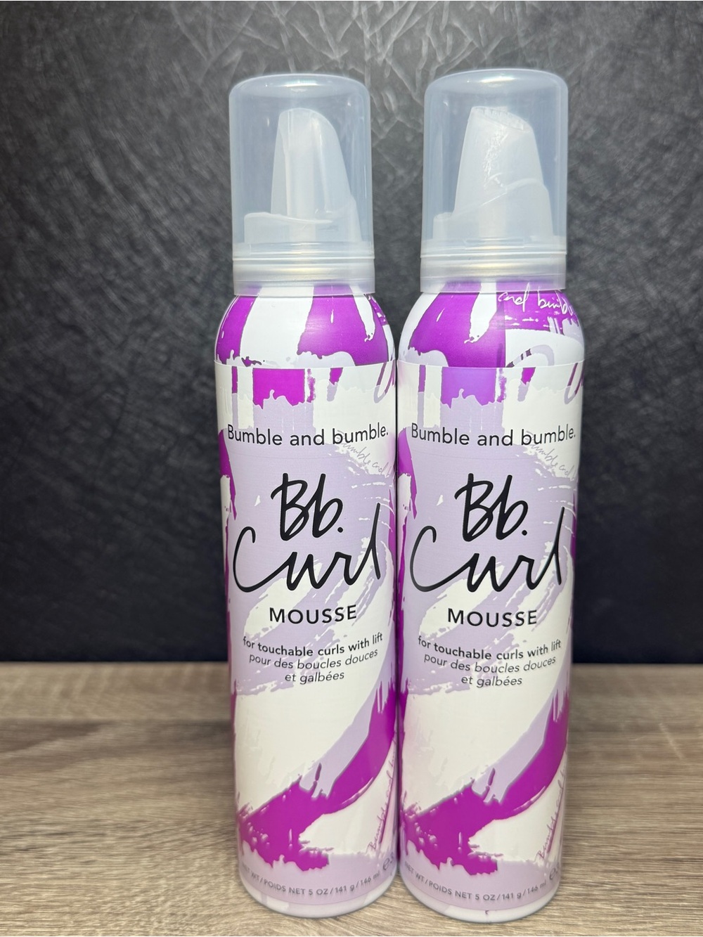 2x Bumble and Bumble BB Curl Mousse For Touchable curls With Lift 146ml Each